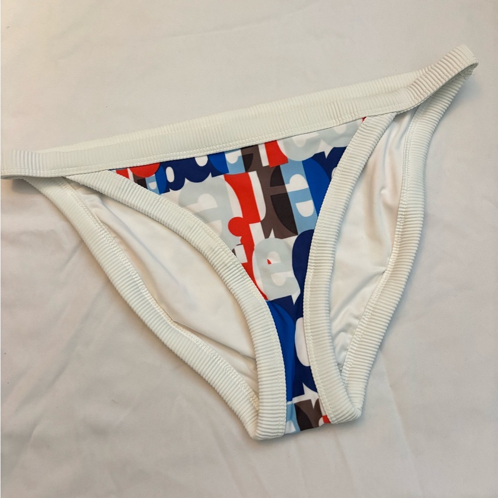 Aerie White Bikini Bottom